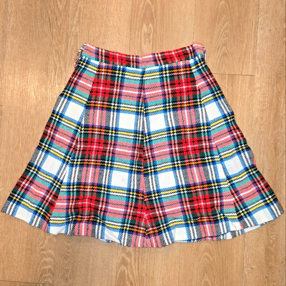 jcpenney Dresses & Skirts - Vintage JC Penny Fashions, 60s, Plaid Mini Skirt, Womens